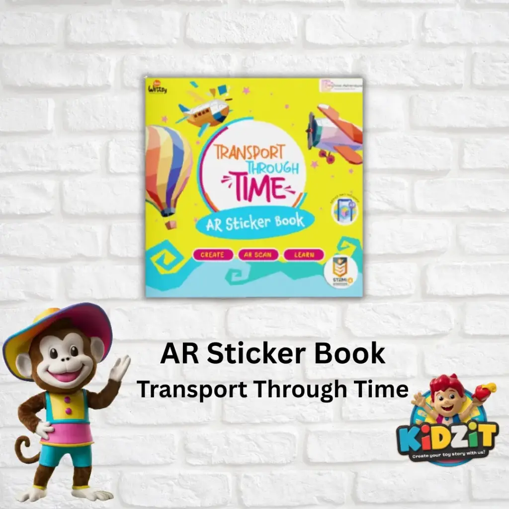 AR Sticker Book (Transport Through Time)
